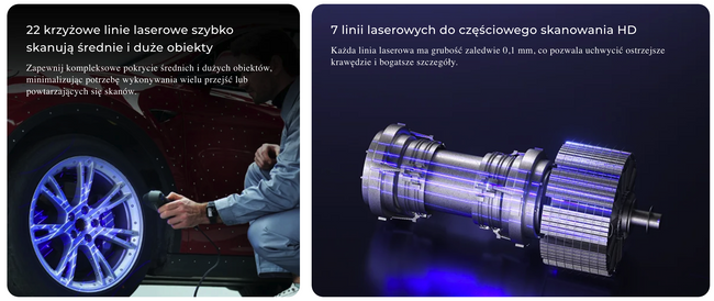 CREALITY SKANER 3D CR-SCAN Raptor Pro