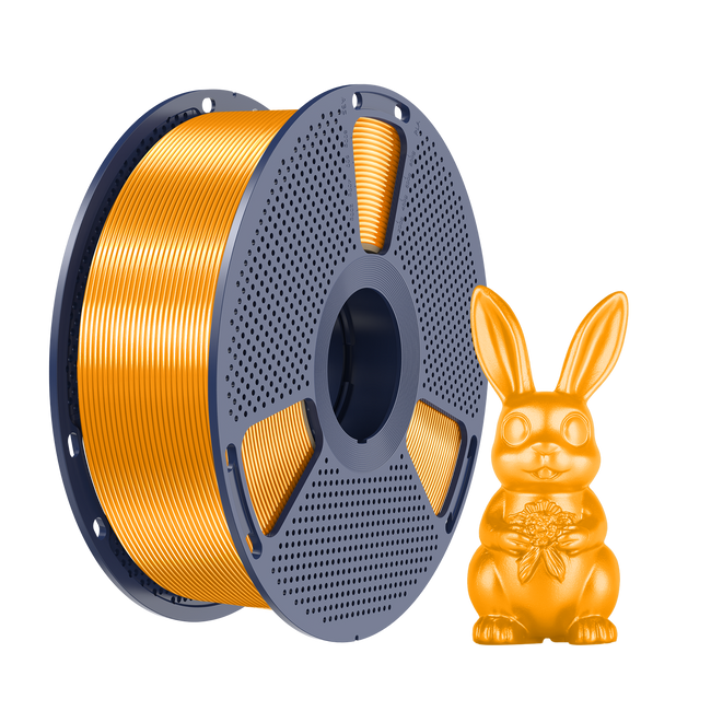 FILAMENT SUNLU SILK PLA+ MOSIĘŻNY BRASS 250G