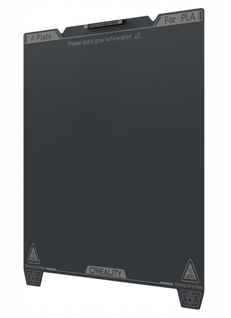 Podkładka PEI Creality K1C 235x235 gładka smooth wbudowany czyścik