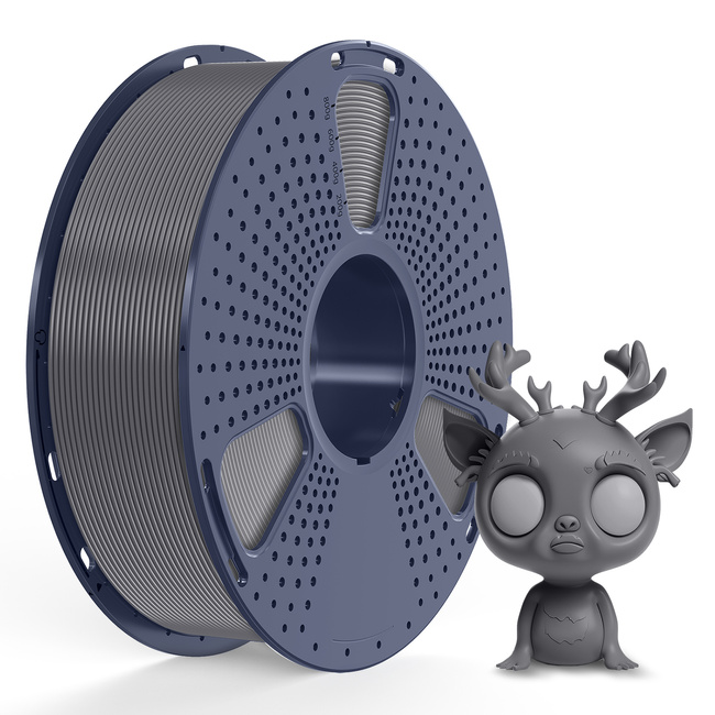 FILAMENT SUNLU GREY SZARY PLA+ 1,75mm 1kg