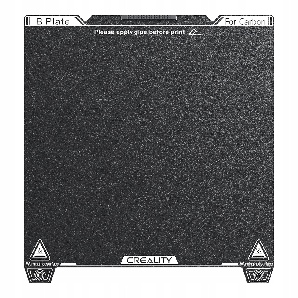 Podkładka PEI Creality K1C 235X235 Frosted Szorstka Wbudowany Czyścik