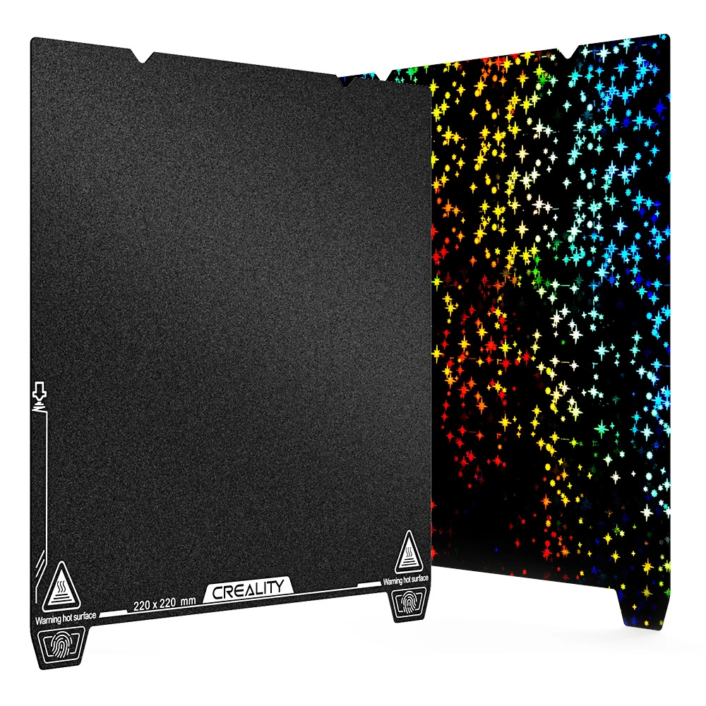 Podkładka magnetyczna Creality PET "Stars" 235x235 mm — gładka + szorstka PEI, kompatybilna z Ender-3 V3/S1