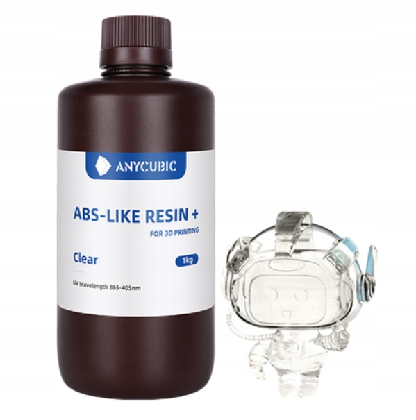 Żywica UV Anycubic 1l Abs-like+ Clear Transparent