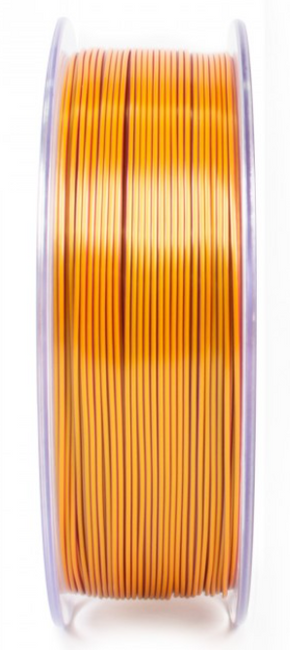 GEEETECH FILAMENT PLA SILK RED GOLD PURPLE CZERWONY ZŁOTY FIOLETOWY DUAL