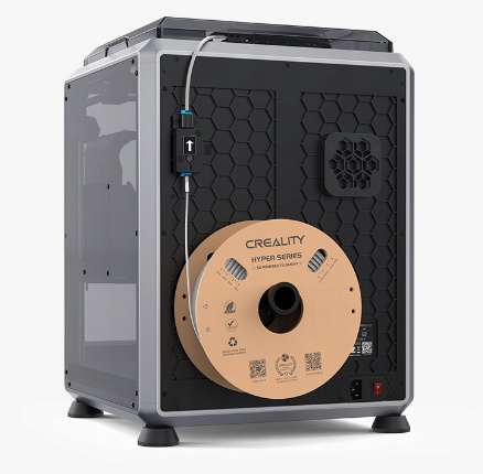 DRUKARKA CREALITY K1C, FILTR WĘGLOWY, WBUDOWANA KAMERA, NOWA KONSTUKCJA