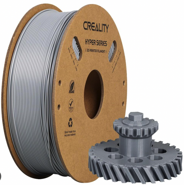 CREALITY HYPER SPEED ABS 1KG GRAY SZARY