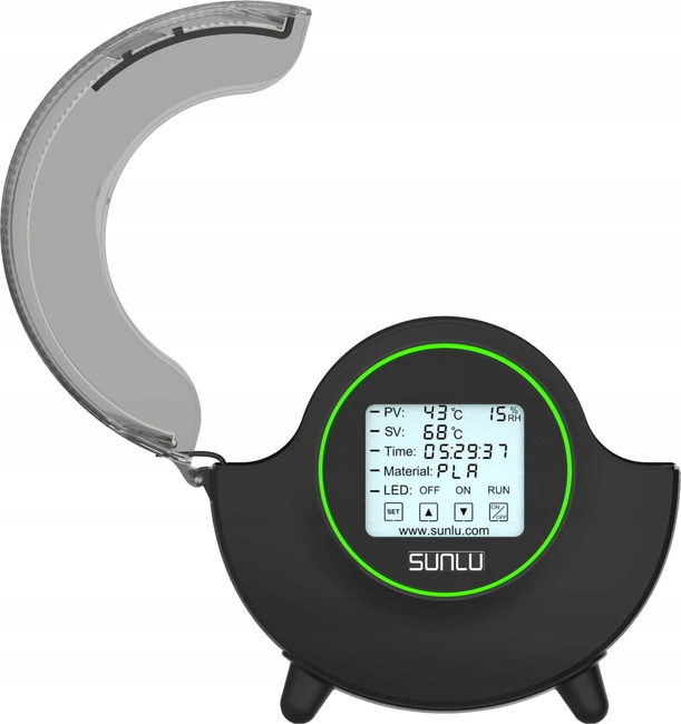 SUNLU S2 Suszarka Filamentu 2.5L – kompaktowa, regulowana temperaturą