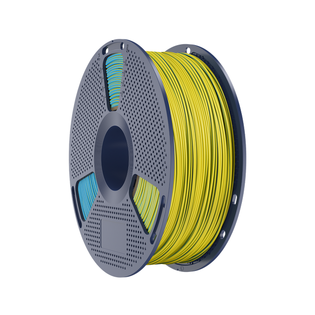 Filament SUNLU PLA Matte Dual-color Yellow Cyan Żółty Cyjan 1kg 1,75mm