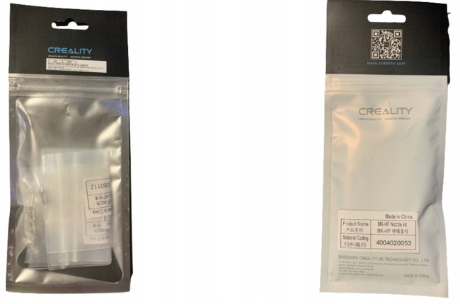 DYSZE CREALITY STAL HARTOWANA MK-HF 5 SZT 1.75mm