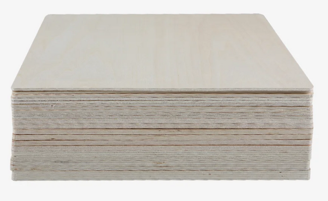 Creality Zestaw Płyt Z Drewna Lipowego 300X300X3 Mm 10 Szt. Falcon FALCON2