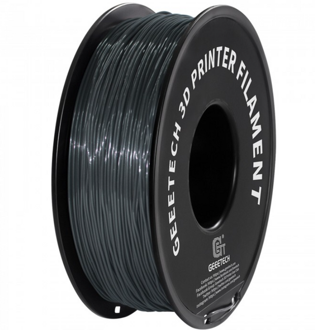 FILAMENT GEEETECH TPU SILVER TRANSPARENTNY SREBRNY 1,75mm 1KG