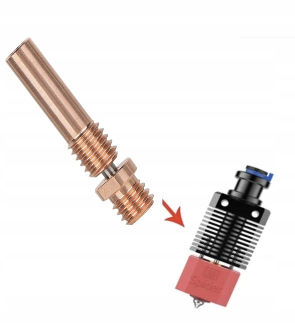 GARDZIEL GŁOWICY DO CREALITY SPIDER HOTEND