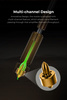 Dysza Creality E3D High Flow Unicorn 0,4 mm mosiężna – do K1/K1C/K1 SE/K1 Max/Ender-3 V3/V3 Plus