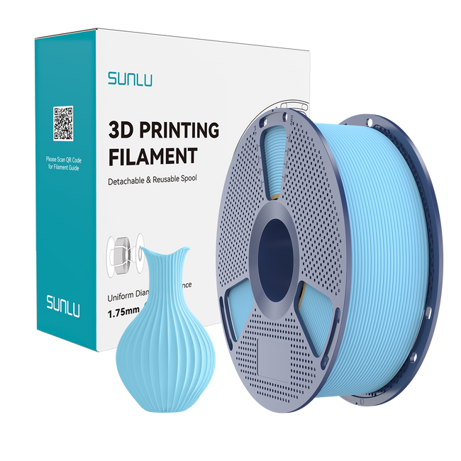 FILAMENT SUNLU PLA CLASSIC BŁĘKITNY SKY BLUE 1KG