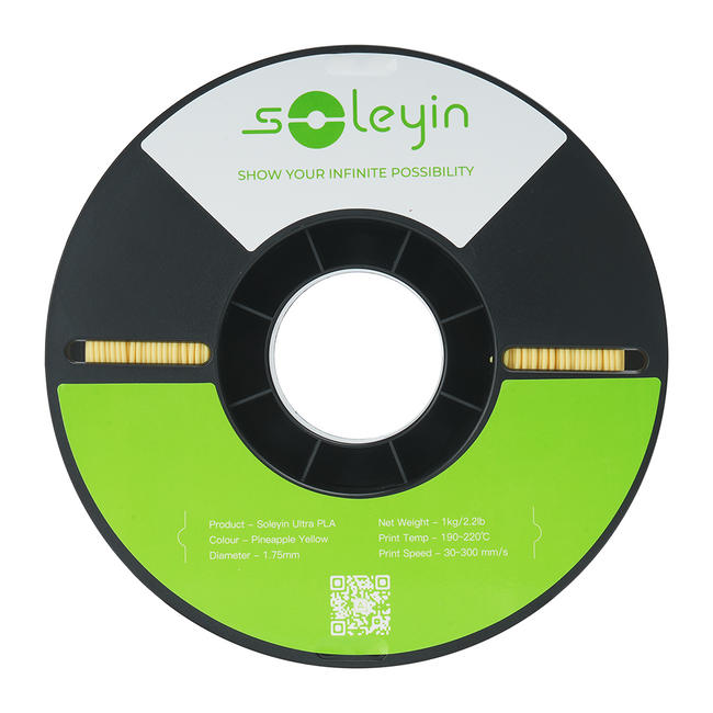 Filament Creality Soleyin Ultra PLA 1,75mm 1kg Żółty Pineapple Yellow