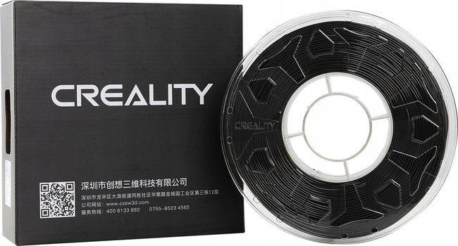 Filament Creality PLA Czarny Mat 1kg Black