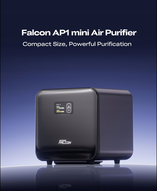 Creality Falcon AP1 Mini – oczyszczacz powietrza i odciąg oparów 174 m³/h