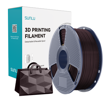 Filament SUNLU Silk TPU 98A Burgundy Burgund 1kg 1,75mm