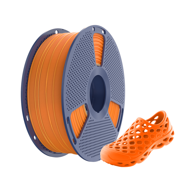 Filament SUNLU TPU 95A Orange Pomarańczowy 1kg 1,75mm