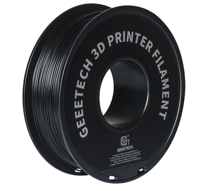 Filament Geeetech PLA Black Czarny 1,75mm 1kg