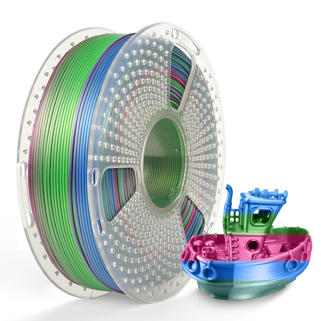 Sunlu PLA+ Silk Rainbow 06 Tęcza 06 1kg
