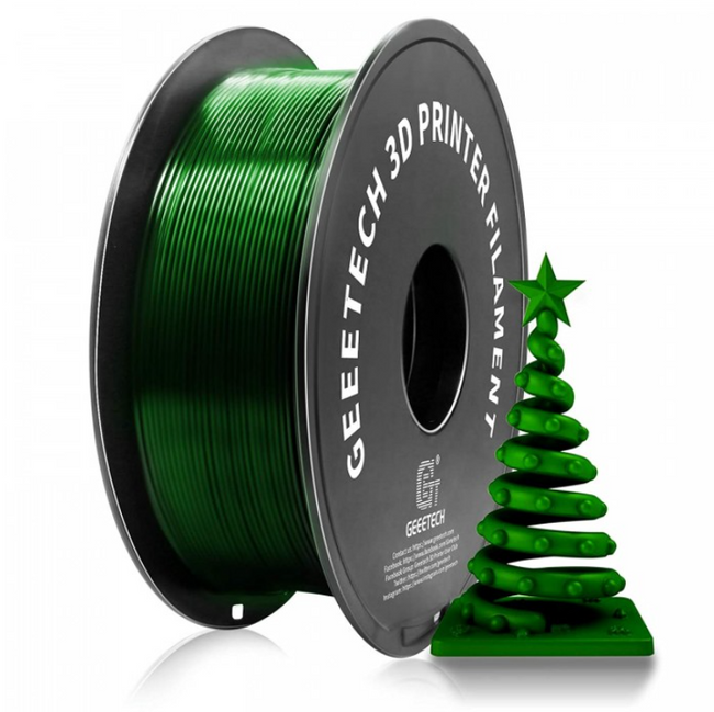 FILAMENT GEEETECH PETG GREEN ZIELONY 1,75mm 1KG