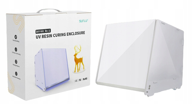 SUNLU UV Resin Curing Box Utwardzanie UV 405NM 3D