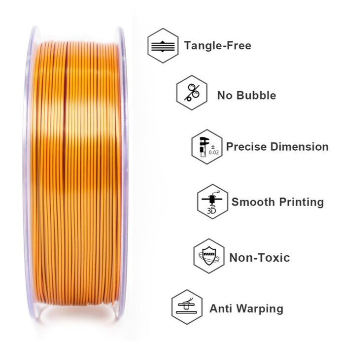 Geeetech Silk PLA – ustawienia druku