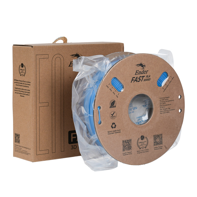 Filament Creality Ender Fast PLA Light Blue Niebieski Jasny 1kg 1,75mm