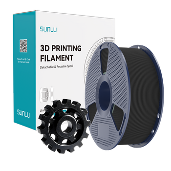 FILAMENT SUNLU PETG CARBON FIBER CZARNY BLACK 1KG