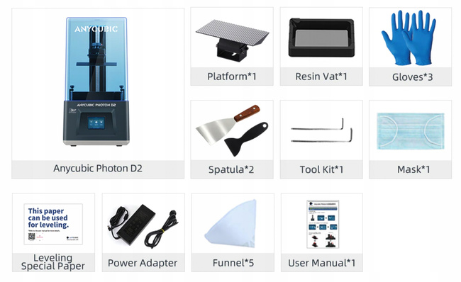 Nowość 2022 Anycubic Photon D2 DLP 23% Pl