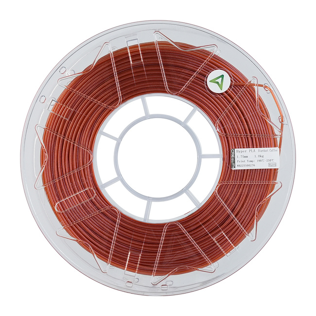 Filament Creality Hyper PLA RFID Stardust Coffee Brązowy Kawowy Brokatowy 1kg