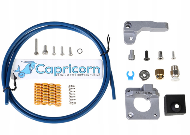 CAPRICORN PTFE 1m ZESTAW Ekstruder 3 v2 3pro 5 pro