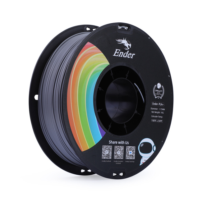 Filament Creality Ender-pla+ Grey Szary 1kg 1,75mm