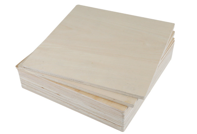 Creality Zestaw Płyt Z Drewna Lipowego 300X300X3 Mm 10 Szt. Falcon FALCON2