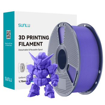 FILAMENT SUNLU PLA+ 2.0 LAWENDOWY LAVENDER PURPLE 1KG