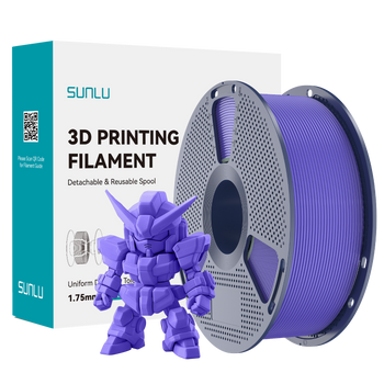 Filament SUNLU Pla+2.0 Lavender Purple Fioletowy Lawendowy 1kg 1,75mm
