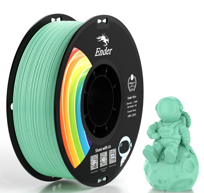 CREALITY FILAMENT ENDER 1Kg PLA+ ZIELONY JADEITOWY JADE GREEN