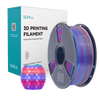 FILAMENT SUNLU PLA TRANSPARENT TĘCZA 02 RAINBOW 02 1KG