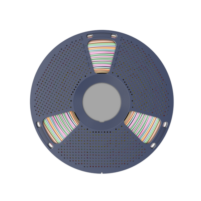 Filament SUNLU Silk PLA+ Rainbow 04 Tęcza 04 1kg 1,75mm