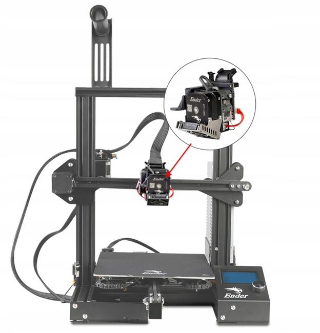 Creality Sprite Ekstruder Pro Kit 300°c Ender 3 V2