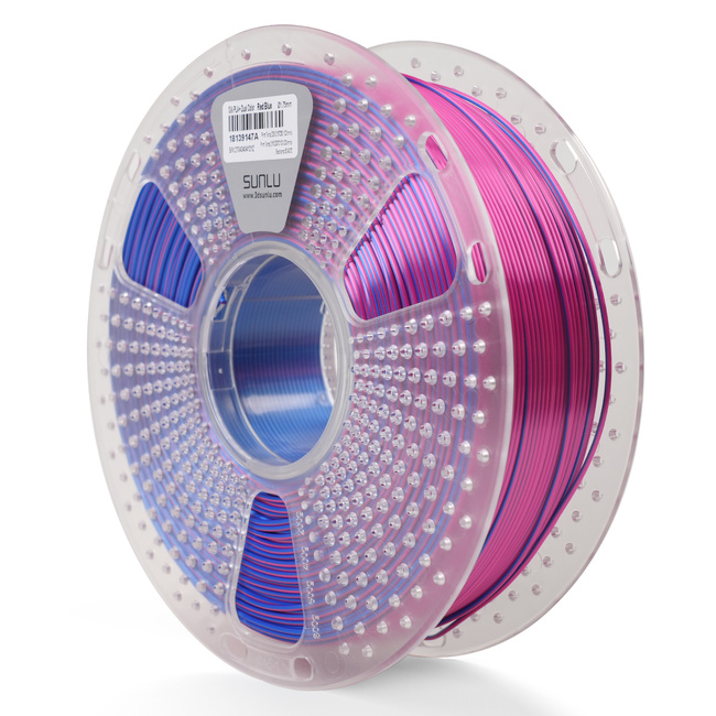 Sunlu PLA+ Silk Dual Red Blue Czerwony Niebieski 1kg