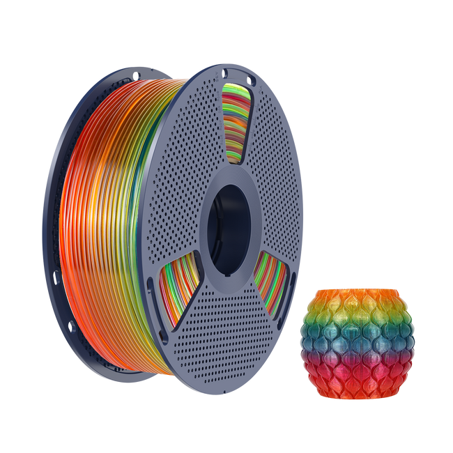 Filament SUNLU PLA Transparent Rainbow 01 Tęcza 01 1kg 1,75mm