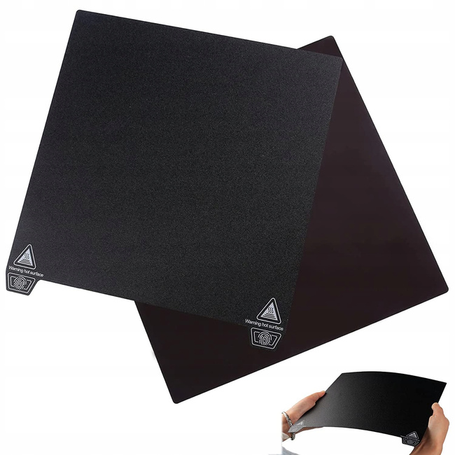 Podkładka PEI Creality K1C 235x235 gładka smooth wbudowany czyścik