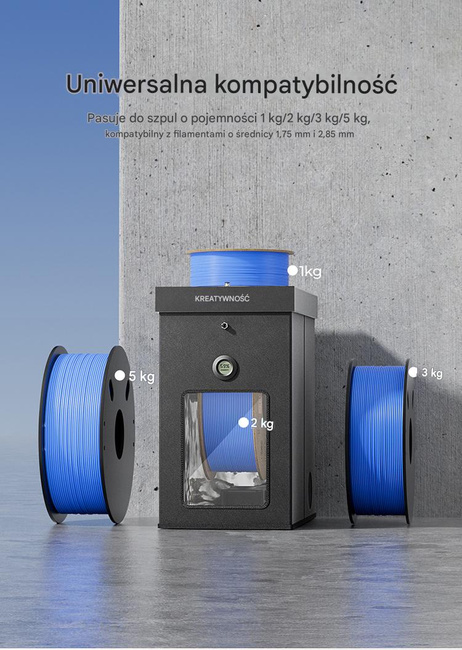 CREALITY MULTI-KILO DRYER SUSZARKA DO FILAMENTU SZPULE DO 5KG