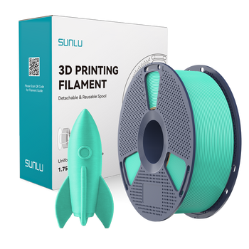 Filament SUNLU High Speed PLA Jelly Green Zielony 1kg 1,75mm