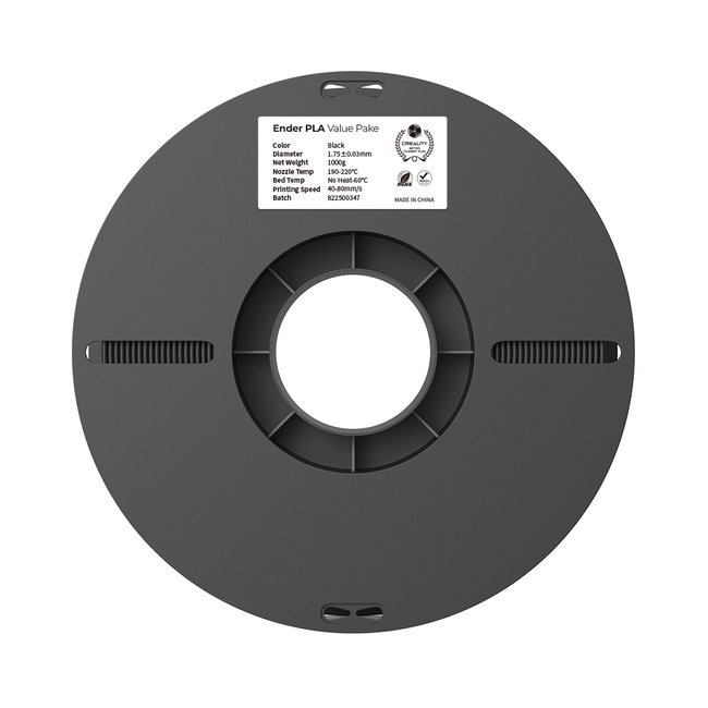 CREALITY FILAMENT 2KG ENDER-PLA CZARNY BIAŁY VALUE PACK 2-PAK 1,75mm