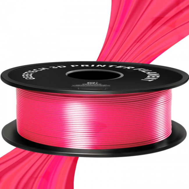 GEEETECH FILAMENT PLA SILK MAGENTA RÓŻOWY 1KG
