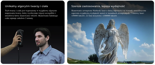 CREALITY SKANER 3D CR-SCAN Raptor Pro