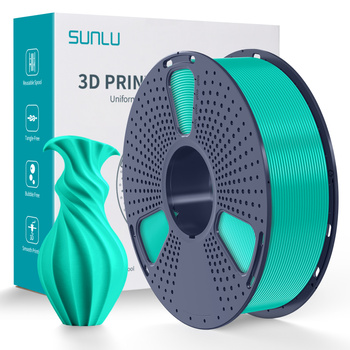 FILAMENT SUNLU MINT GREEN MIĘTOWY PLA+ 1,75mm 1kg